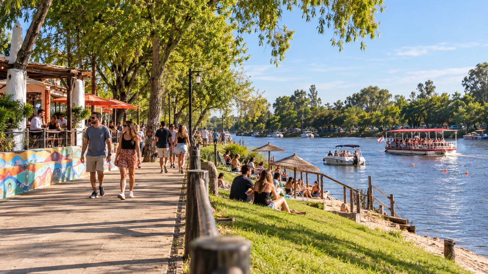 Qué hacer en Gualeguaychú: costanera y río de la ciudad